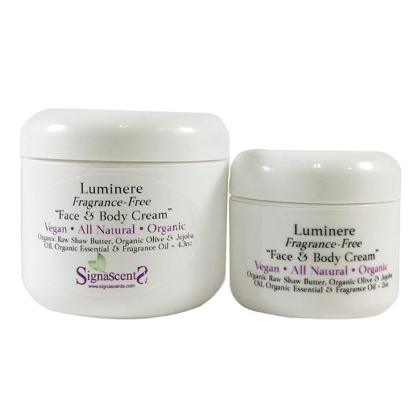 Luminere™️ Face & Body Cream ~ "Fragrance-Free" (Organic Whipped Shea)
