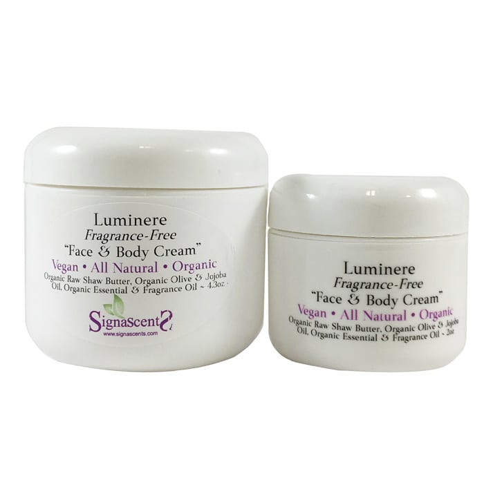 Luminere™️ Face & Body Cream ~ “Fragrance-Free” (Organic Whipped
