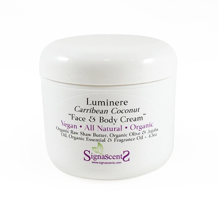 Luminere Face Body Cream Caribbean Coconut Whipped Shea Butter LARGE